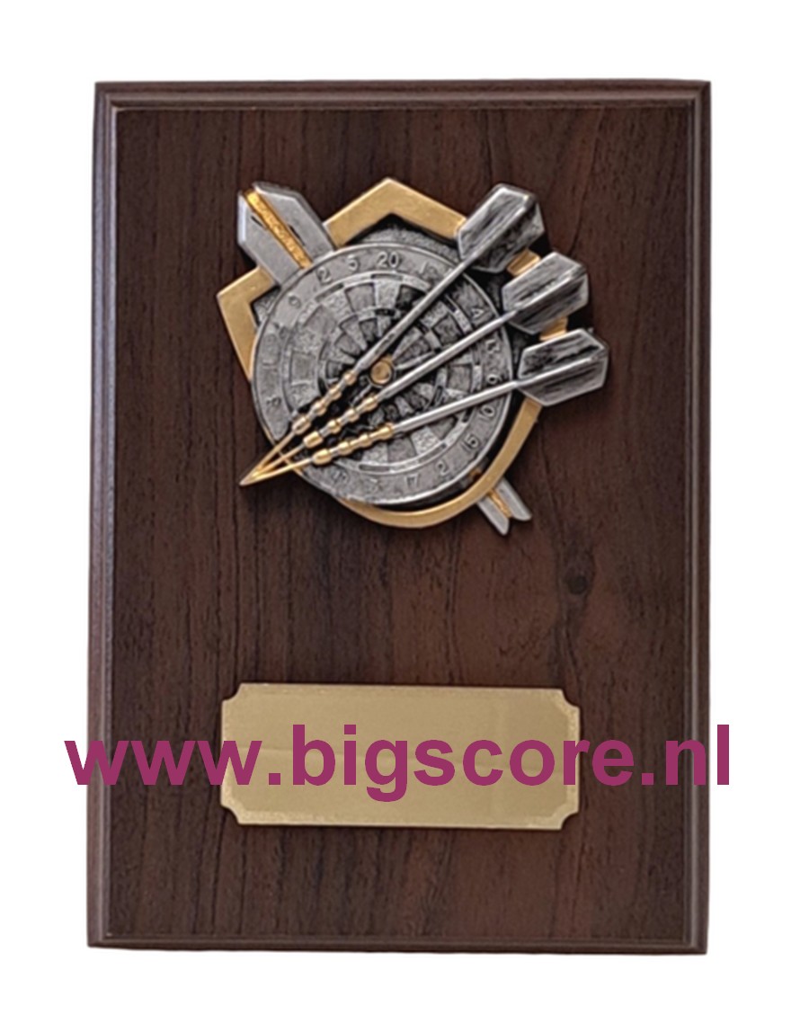 Wandbord MDF Bruin met standaard achterzijde WB 30
